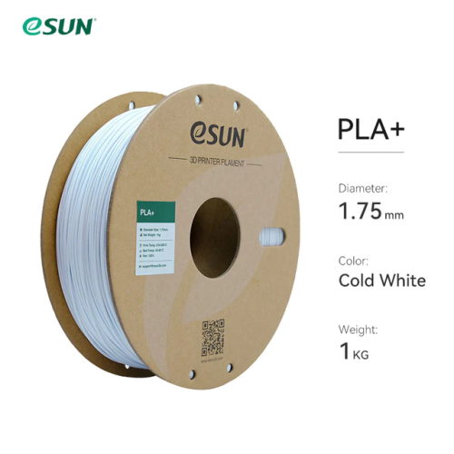 eSUN PLA+ Filament 1KG Cold white