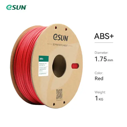 eSUN ABS+ 1.75mm 3D Filament 1KG Red