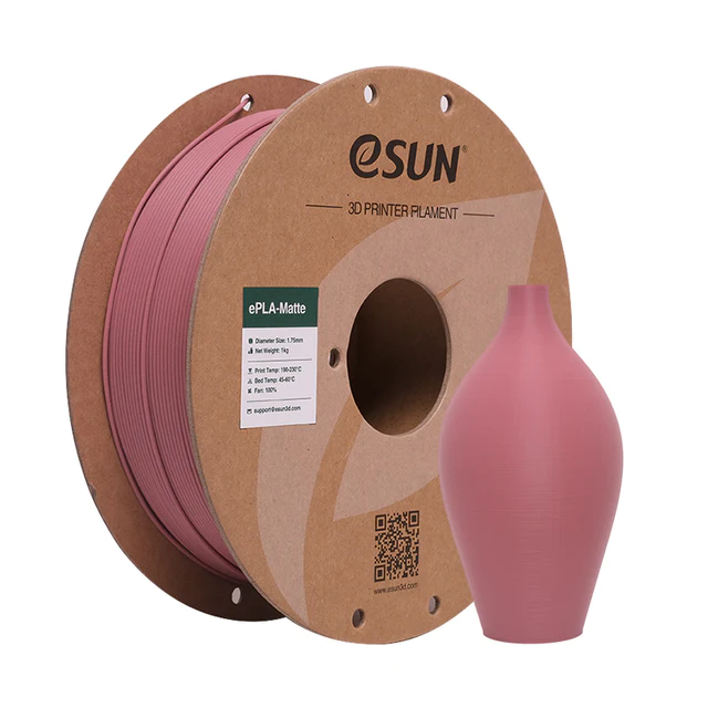 eSUN Upgraded ePLA-Matte 1.75mm 3D Filament 1KG Morandi Purple