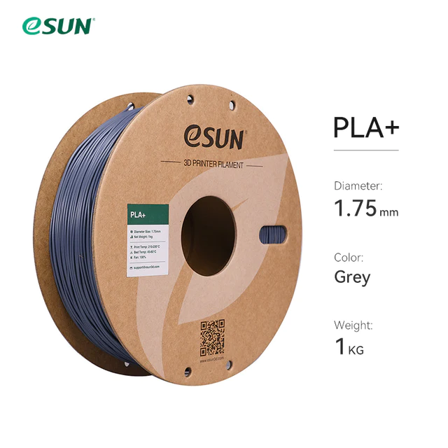 eSUN PLA+ Filament 1KG Grey