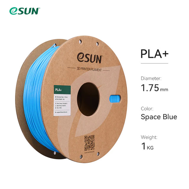 eSUN PLA+ Filament 1KG Space Blue