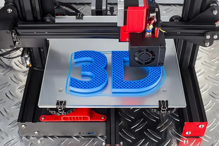 3D εκτυπωτής σε λειτουργία