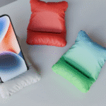 Pillow phone holder