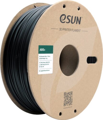 eSUN ABS+ 1.75mm 3D Filament 1KG Black
